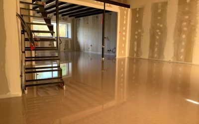 Application dune chape anhydrite Thermio de 4 cm depaisseur 400x250 - Actualités